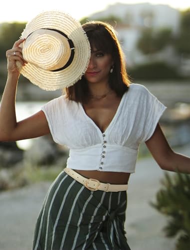 Womens Belts with Gold/Silver Buckle for Jeans PantsTrendy Ladies Casual Waist Belt2