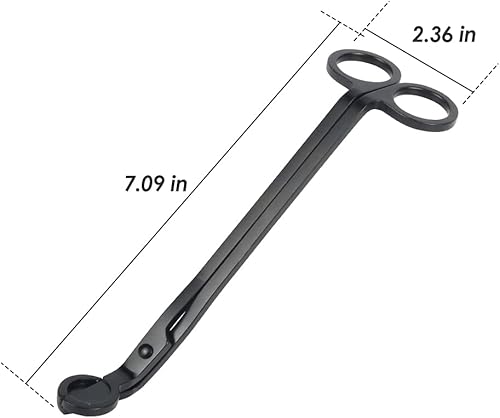 Miniatura 5 de Saiveina Tijera de mecha para mecha, cortadora de mecha para velas