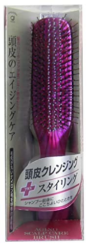Aging scalp care hair care brush