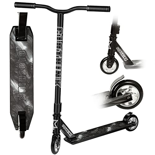 Clothink Stunt Scooter für Kinder Erwachsene ab 6 Jahre - High End Stunt Roller mit ABEC 9 Kugellager, 110 mm Räder, Trick Roller, Tretroller, Cityroller Schwarz Cover