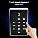 Access Control System Wired Garage Door Keypad RFID Reader T12EM with Touch Password, 2000 User Capacity, Backlit Keys - Secure Multi - Method Entry for Commercial, Industrial &