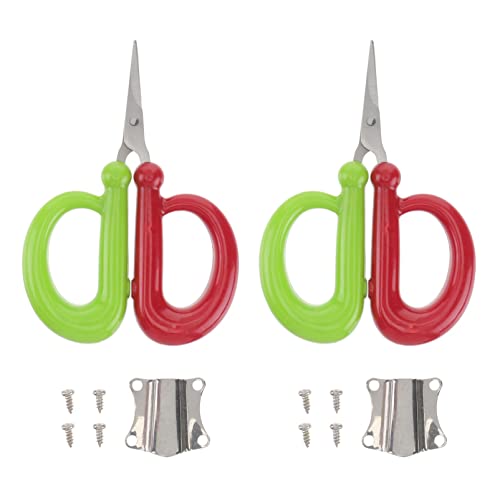 BESPORTBLE 2juegos Tijeras Pesca Acero Inoxidable Tijeras Flotantes Antideslizante Multifuncionales