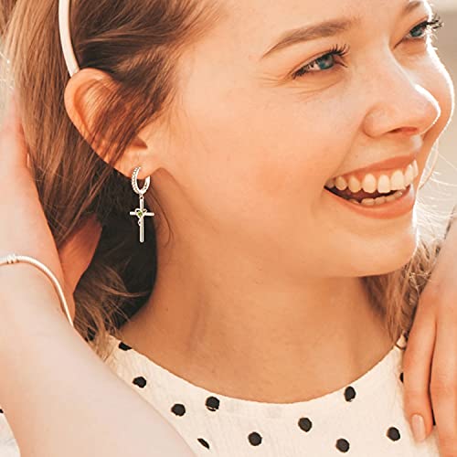 925 Sterling Silver Dangle Earrings For Women Hoop Earrings For Girls Huggie Earrings Teen Girls Gifts For Graduation, Christmas Or Birthday By Amoraime #TOP4