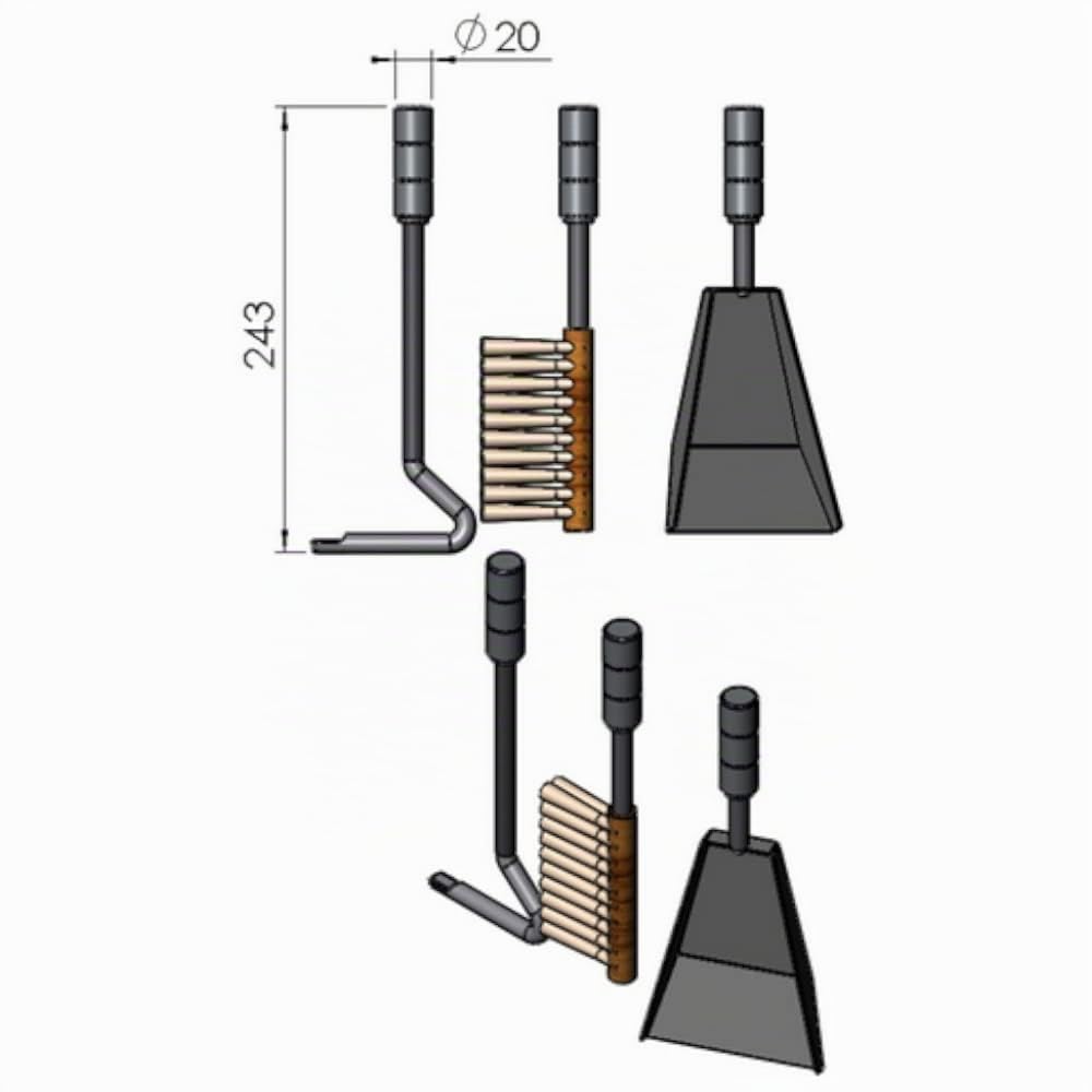 TermaTech | Kaminbesteck für Kaminöfen