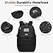 Wotony Military tactical backpack, backpack for men black small tactical assault bag (Black, 18.5 inch)