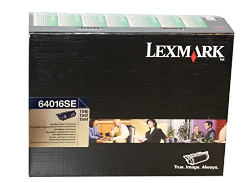 Lexmark Toner originale 64016SE Lexmark T642, T644, equivalente a Lexmark T640, circa fino a 6,000 pagine, colore: nero