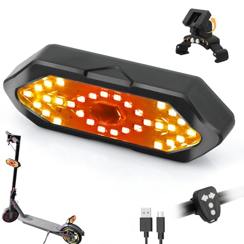 E Scooter Freccia con telecomando USB con base per parafango da 5 a 8 cm con...