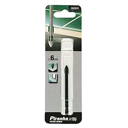 Black+Decker X53237-Qz Punta Piastrelle E Vetro, Diametro 6 Mm