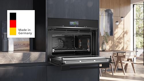 Kombibackofen Siemens CM776GKB1 iQ700 mit Mikrowelle, Einbau