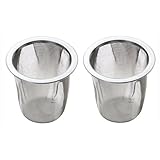 ZEROJAPAN 18-8ステンレス レギュラーロング茶こし 2個セット P-RLI-2