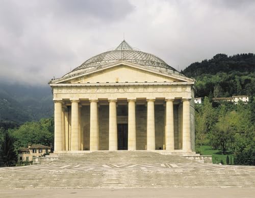Cuadro Templo de Pronaos en lienzo moderno de 60x90cm para decoraciones del hogar