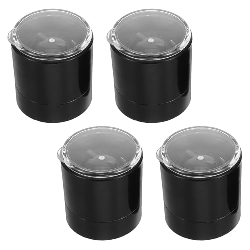 Toyvian Tapas para Molinillo Manual de Pimienta y Sal para Cocina, Juego de 4 Piezas, Cubierta Ajustable para Moler Grueso y Fino, Accesorio Duradero para Molinillos de Especias,