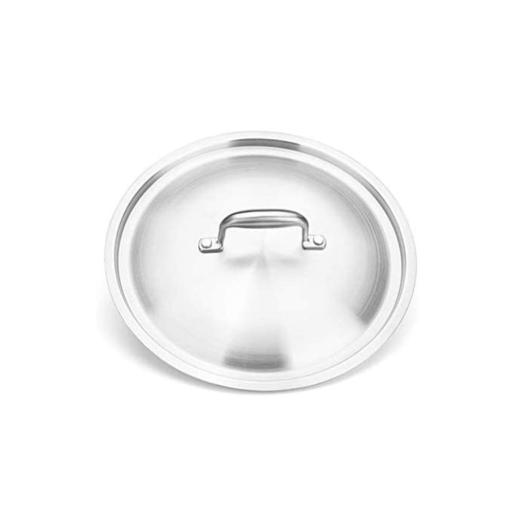 Cubierta de olla en acero inoxidable para cocinar sano y sin adherencias