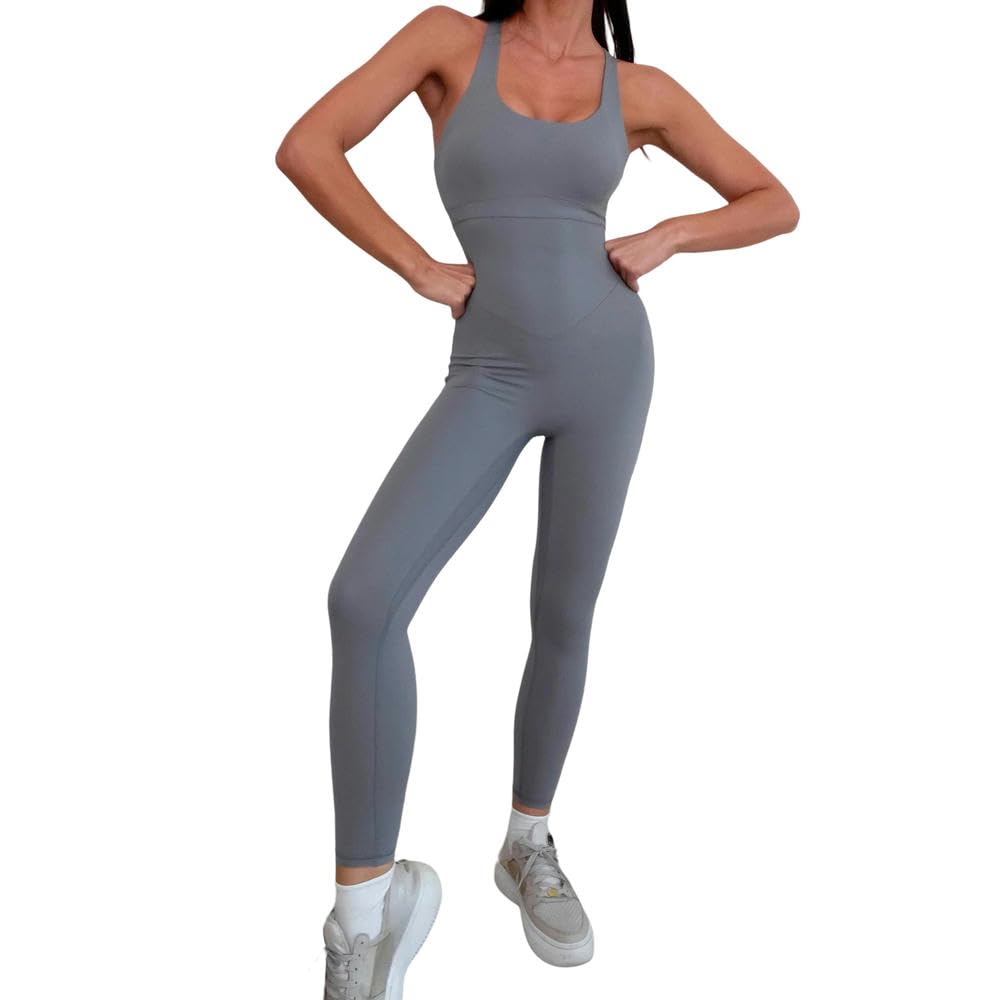 Calze Autoreggenti da Donna,Sexy Calze Sportive Vuote per Body Yoga Senza Maniche Ad Alto Elastico-Claret-l
