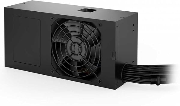 be quiet! TFX Power 3 300W, Gold, Fuente de alimentación Mini-PC, Media-PC, 80 Plus Gold, Dual Rail 12V, Ventilador 80mm PWM, PCIe GPU, Bajo Ruido, Eficiente - 2