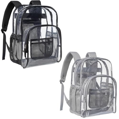 How many schools require clear backpacks