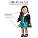 Adora Amazing Girls - 18” Fashion Doll, Poseable Limbs, Rooted Hair for Styling, Open and Close Eyes, Soft Huggable Body | Stylish Playmate (Emma Sparkles)
