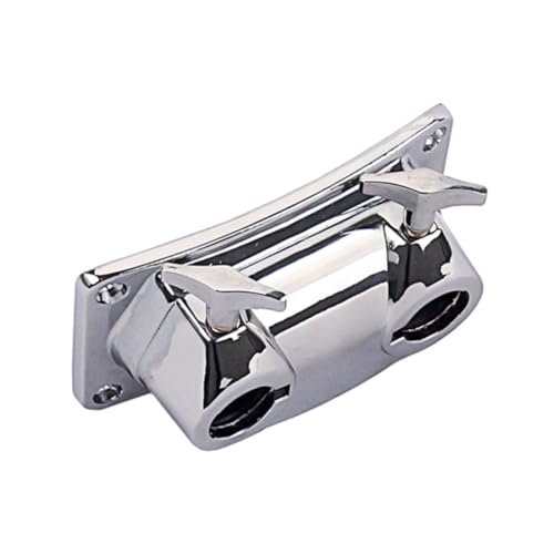 Kit de accesorios para batería SECFOU: soporte, conector y abrazadera para platillo para montaje en tom miniatura 1