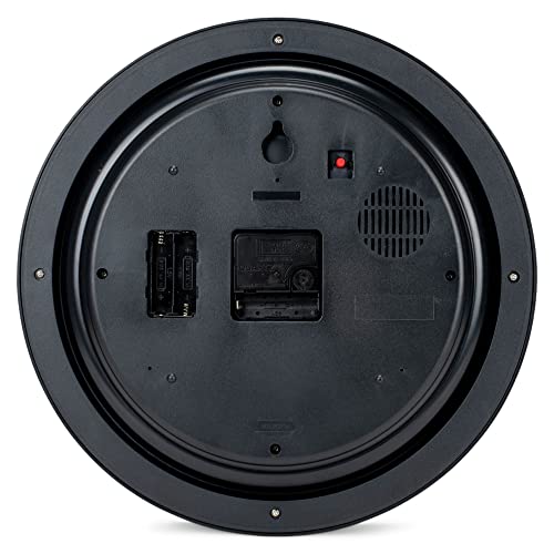 Mark-Feldstein-Associates-Cow-Farmhouse-Collection-Vintage-Natural-Brown-13-inch-Sound-Wall-Clock Mark Feldstein Associates Cow Farmhouse Collection Vintage Natural Brown 13 inch Sound Wall Clock