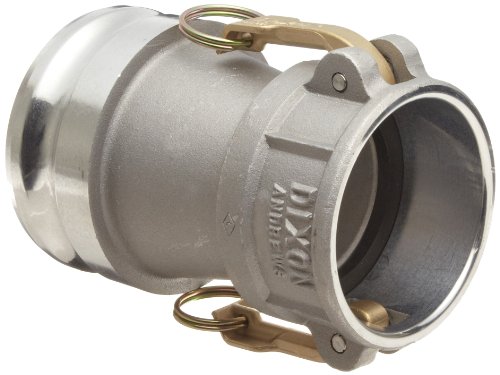 Dixon 3040-DA-AL Aluminum Cam and Groove Reducing Hose Fitting, 3" Socket x 4" Plug