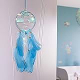 💖 SCHÖNE DEKORATION:: Unser blumen traumfänger ist leicht und vielseitig einsetzbar und lässt sich leicht an einer wand oder einem fensterrahmen aufhängen. Eine perfekte dekoration für zuhause, kindergarten, party oder als wunderschönes Geburtstagsgeschenk.