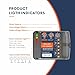BXST Wiring Surge Protector with Adjustable Over/Under Voltage Protection Power Suppressor Protector, 220V, 30A, Up to 6600W Heavy Duty Power Surge Protection for Refrigerators, Air Conditioning, TV