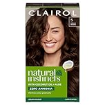 Clairol Natural Instincts Semi-Permanent No Ammonia Hair Dye, 5 Medium Brown