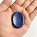 GolbalJew Lapis Lazuli Thumb Worry Stone for Anxiety Healing Crystals Sets, Hand Carved Crystals and Healing Stones, Meditation Crystal Reiki Natural Relax Palm Stone for Anxiety Therapy Relief