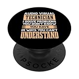 Problemlöser für audiovisuelle Techniker PopSockets Klebender PopGrip