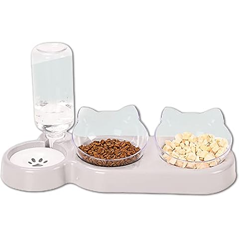 Speedy Panther 3-In-1 Cat Food and Water Bowl Set Cover