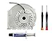 Produktbild ElecGear Replacement CPU Lüfter für PS4 Slim CUH-2xxx  Intern Reparatur Ersatzkühler Ventilator Kühler Cooling Fan, Thermo Paste, TR8 Torx Security, PH00 Driver Set für Playstation 4 Slim