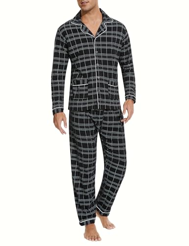 Pijama Mujer Pijama Hombre Marvmys Invierno 100% Algodu00f3n