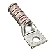 Panduit LCBX1-38-X Copper Compression Lug, 1 Hole, #1 AWG Flex, Long Barrel, 3/8-Inch Stud