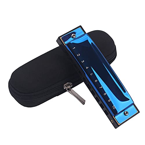 EUIOOVM Ten Holes C Key Harmonica diatonique Durabilité pour débutants adultes - Les Beatles, Paul McCartney, John Lennon, RIngo Starr, George Harrison EUIOOVM Ten Holes C Key Harmonica diatonique Durabilité pour débutants adultes – Image 3