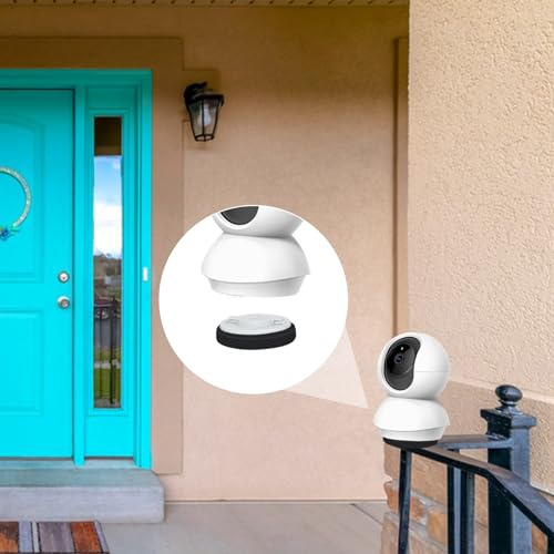 Kamera Magnetische Halterung Kompatibel mit Tp-Link Tapo C200/ C210/ C220/ Tc70/ C225/ C211, Kasa Ec70/ Kc410s Überwachungskamera, Ohne Bohren Kamera Wandhalterungen für 1/4’’ Kamera