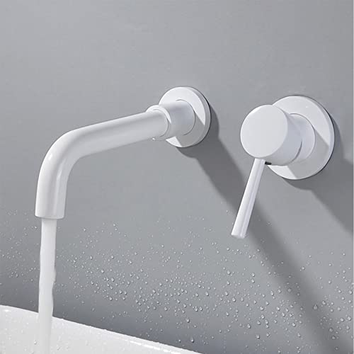 Grifo mezclador para lavabo giratorio que ahorra espacio en baño 6