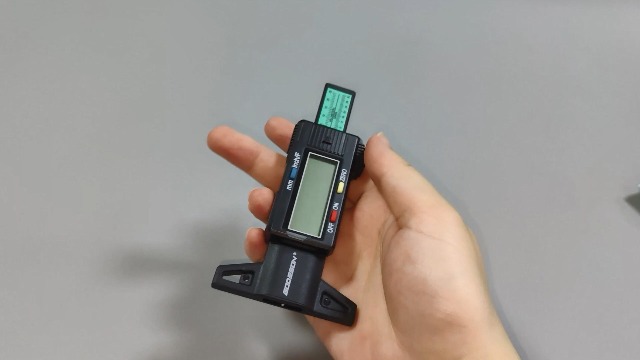 Image of GODESON Tire Tread Depth Gauge, Digital Tire Tread Depth Gauge with 3 Modes-Fractional Inch, Decimal Inch and Millimeter, Tire Depth Gauge for Motorcycles, Cars, SUV, Easy to Read Tread Depth Gauge