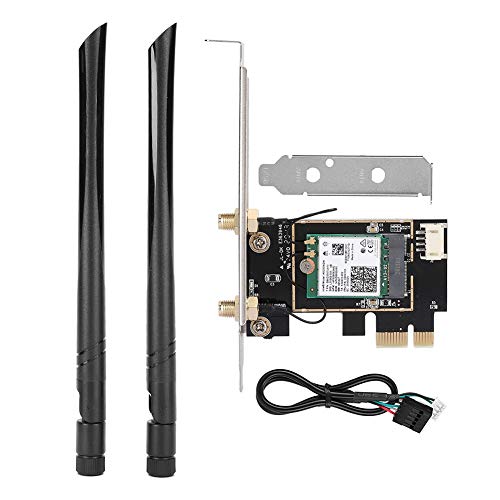 Tarjeta de red avanzada WIFI6 con doble antena para AX200, soporte MU-MIMO para uso en casa miniatura 6