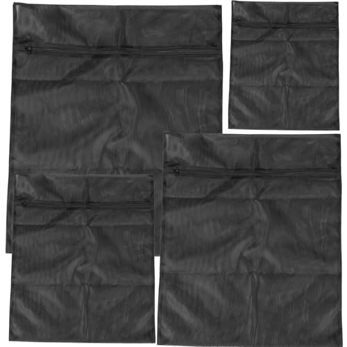 PAMINGONO 4 piezas Bolsa de Malla para Lavadora con Variado Resistente Poliéster para Ropa Delicada y Lencería Protección contra Enganches Uso Lavadora y Almacenamiento Ropa