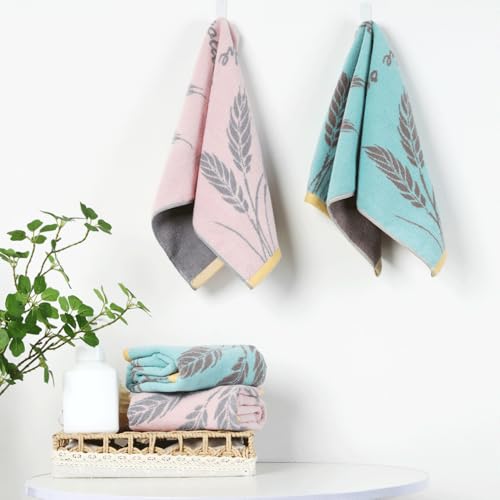 Adwize Hand Towels for Bathroom - 14x30 inches, 100% Cotton, Cute Decorative Hand Towels by Adwize - Used condition - Image 3