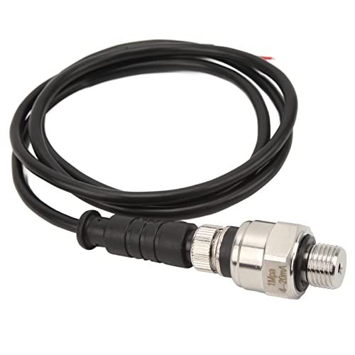 Oil Pressure Transmitter, Pressure Transmitter 4 to 20 MA, G1/4 Thread, Easy to Use, Highly Compatible, Widely Used for Pump Automation