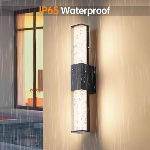 Applique murale télécommande LED IP65 étanche 26W