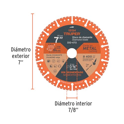 Discos de corte de diamante para metal 19 Imagen adicional