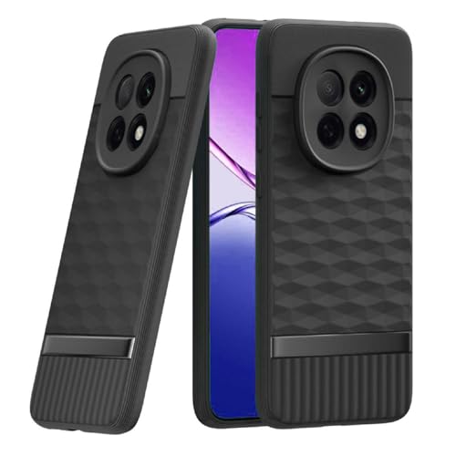 Image of Shockproof Case for Oppo F29 5G | Full Camera Protection | TPU Flexible Back Cover for Oppo F29 5G (Matte Black)