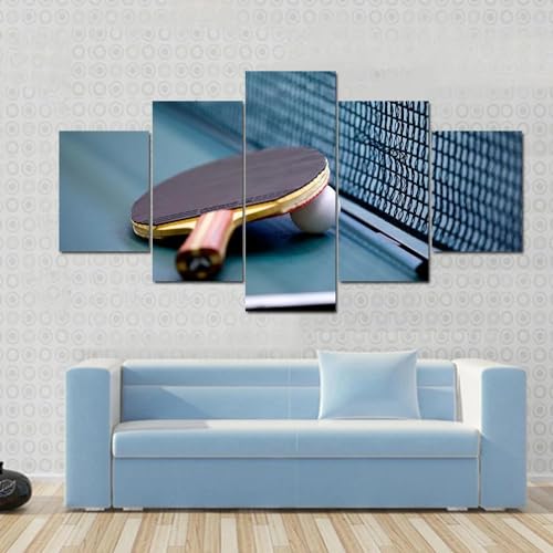 Toile tennis de table déco salon moderne pour sublimer votre intérieur ANLIONE