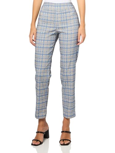 Pull On Ankle Pant with Faux Front Pockets and Real Back Pockets