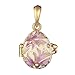 Produktbild danila-souvenirs Fabergé-Stil Ei Anhänger/Charm mit Kristallen 2,2 cm weiß #1019-01
