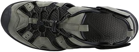 Northside Men's Burke Closed Toe Sport Sandal Fisherman, Dark Olive-301, 10 | Image 4
