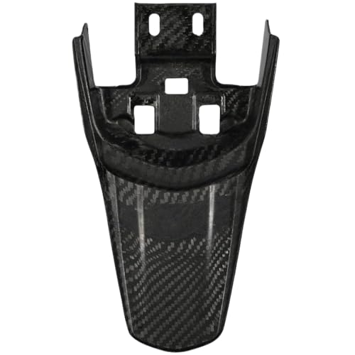 Lightbee Light X S L1E Motorcyclesアクセサリーリアマッドガードフェンダーカーボンファイバー電動自転車後の交換品と互換性のあるユニバーサルフィット(Black)