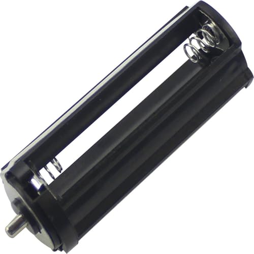 Runde Batteriehalter für 3 x 1,5V AA-Batterien, Ø 30 mm, Zylindrische Batteriebox